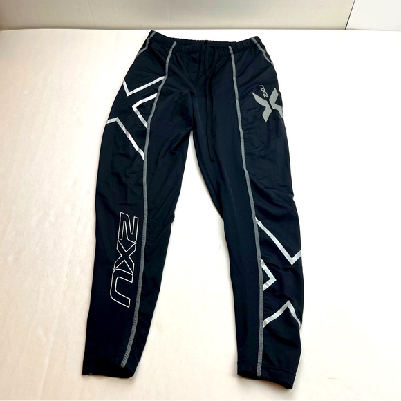 2XU Compression Tights‎ Leggings Womens Size Medium Black Athletic Gym Workout - Picture 1 of 11